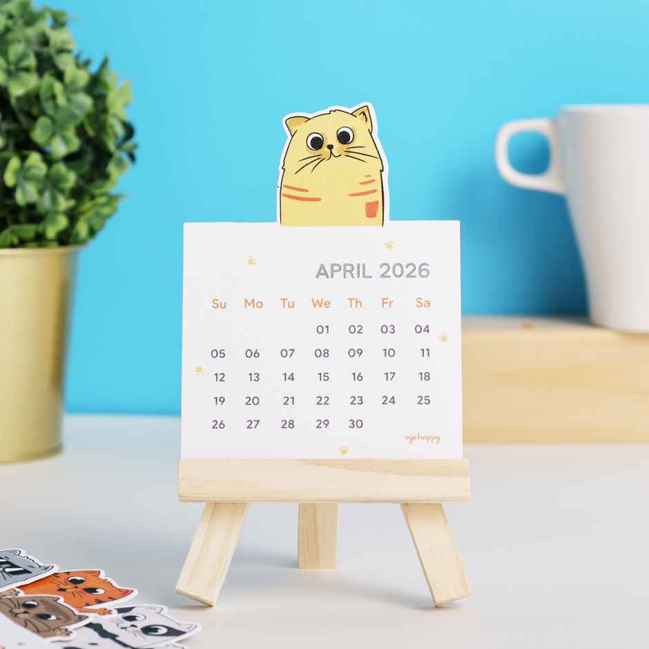 Adorable Cat Calendar 2026 for Cat Lovers | New Year Gifts