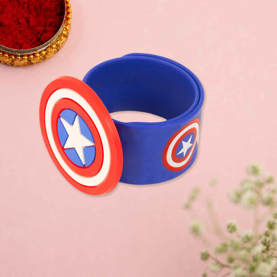 Kids Rakhi | Captain America Slapstick | Marvel | Pack of 1 | Hamleys