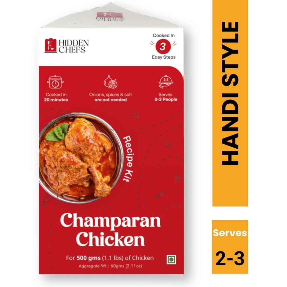 Hidden Chefs Champaran Chicken Masala Kit | Recipe Kit