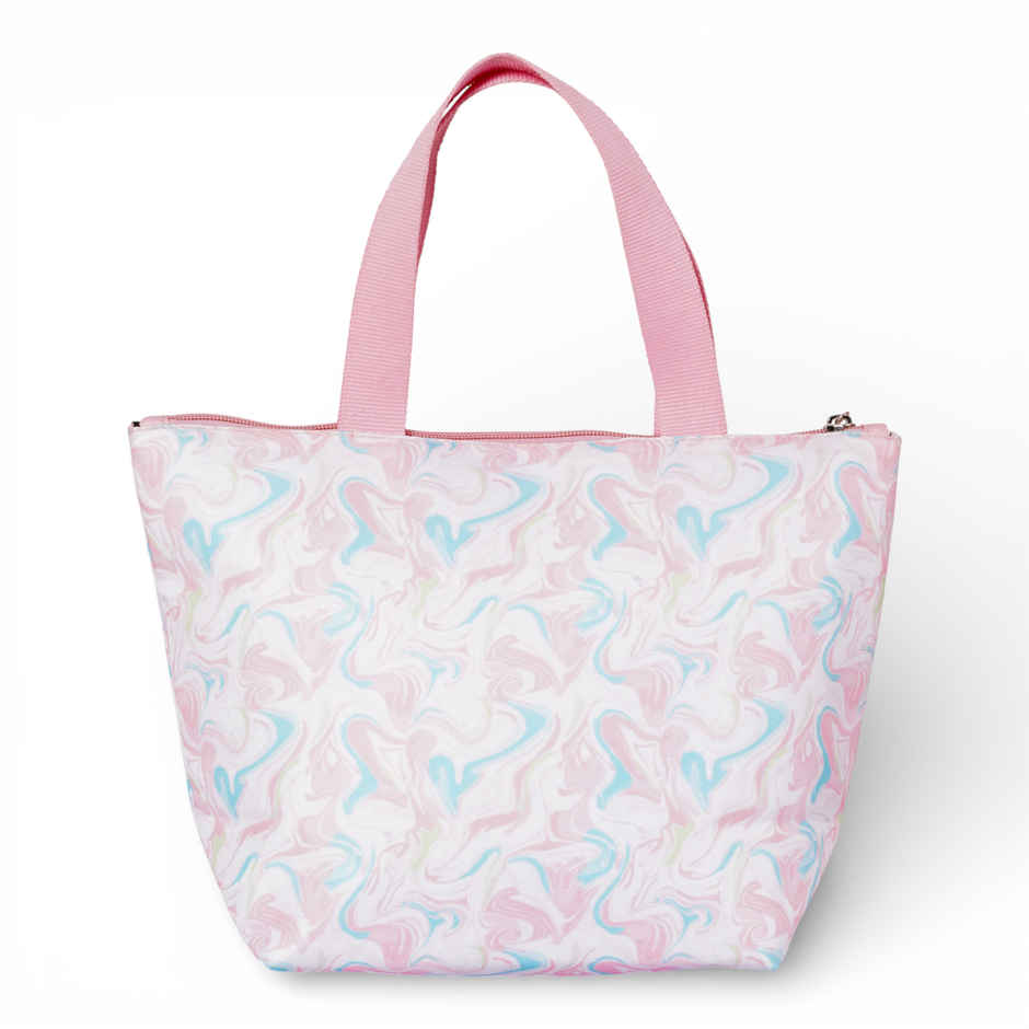 HOOM Print Lunch Bag with Met-PET Aluminium Insulation | Stylish, Practical & Keeps Food Fresh
