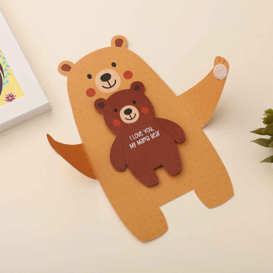 Mama Bear Card | Oye Happy