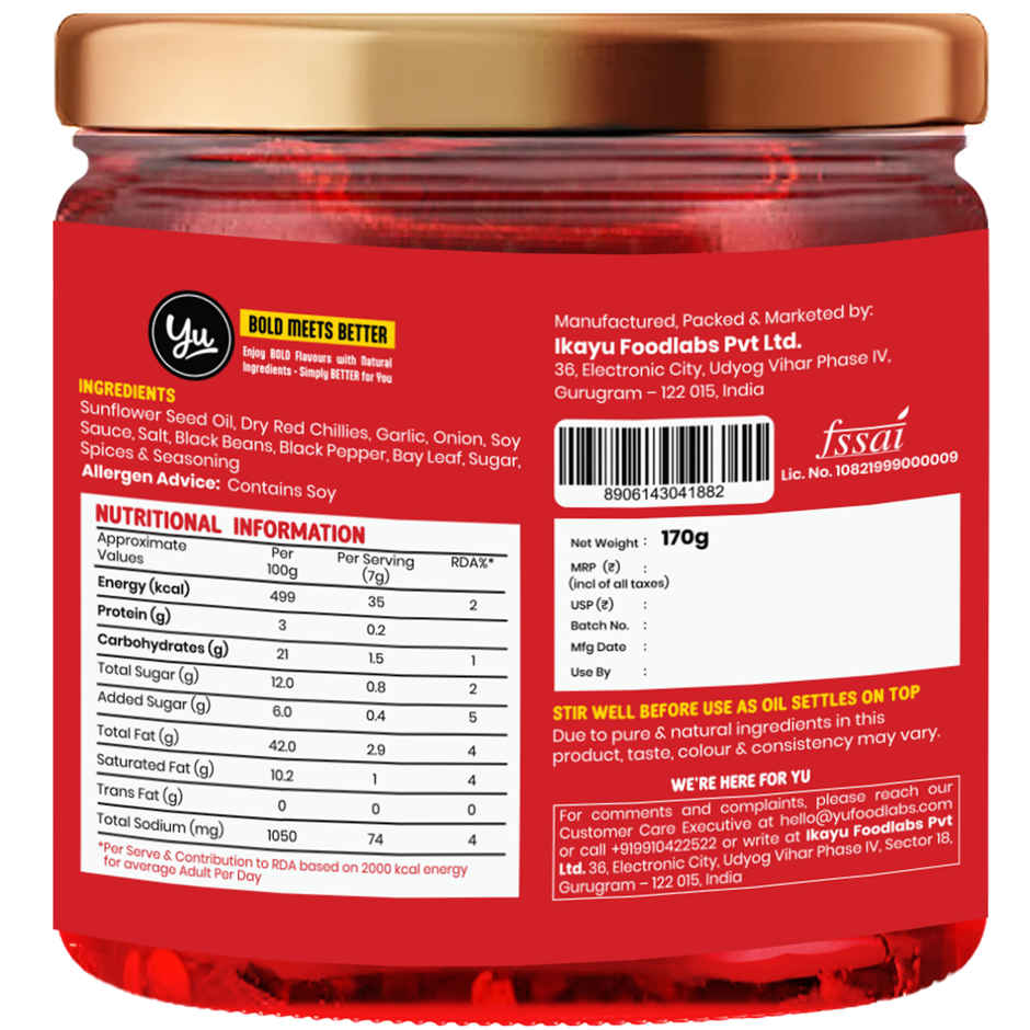 Yu All Purpose Chilli Oil | Crispy & Bold