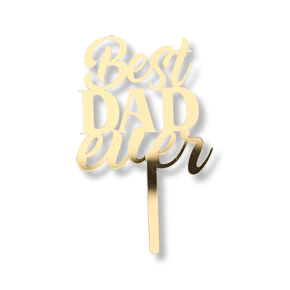 Best Dad Ever Cake Topper | Propcon
