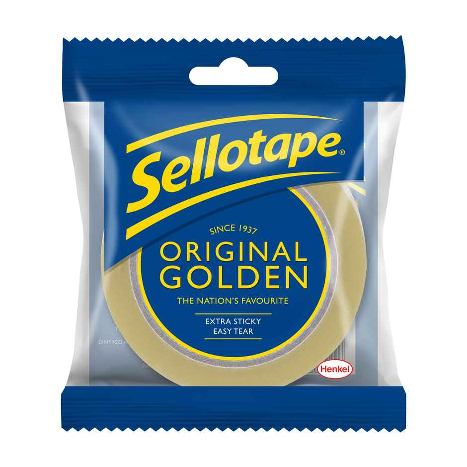Sellotape Original Tape | Tear By Hand | Ideal For Wrapping Presents | Sealing Boxes | 24mm x 50m