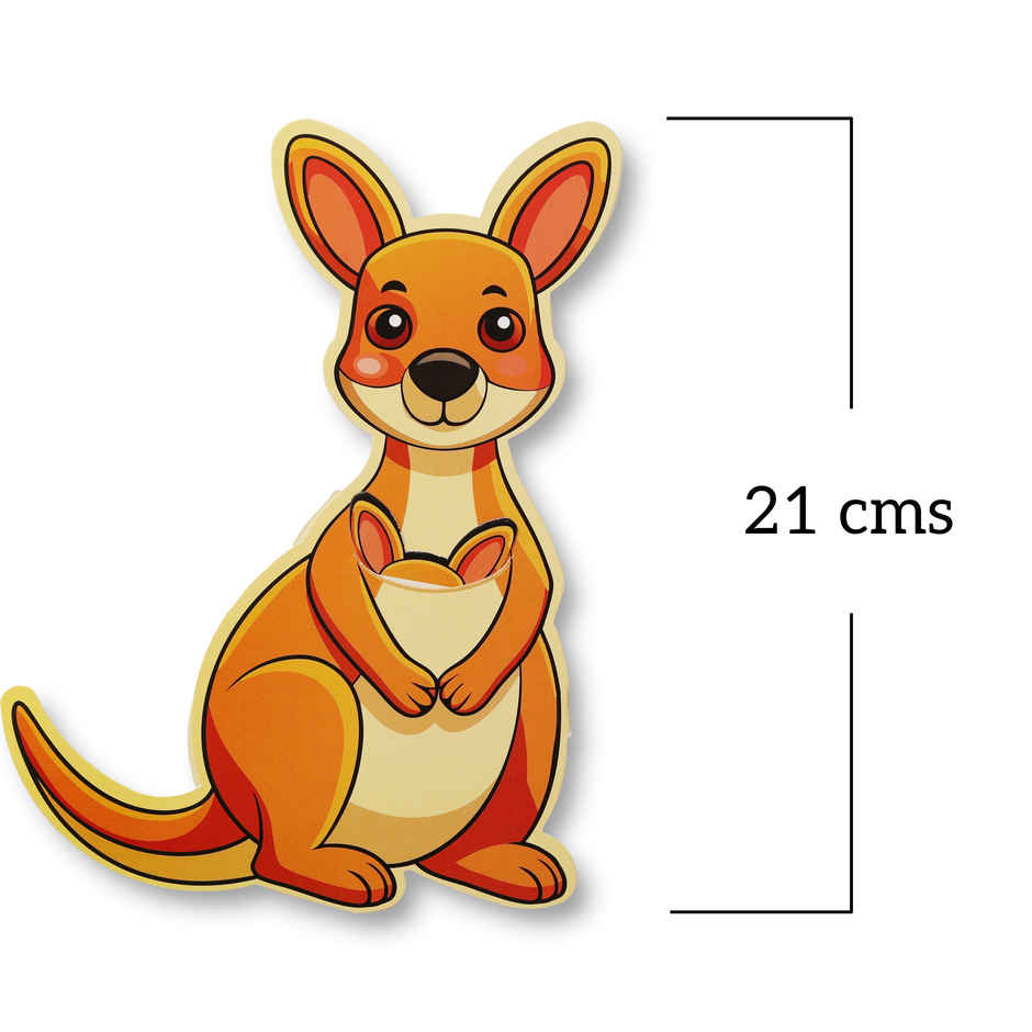 Kangaroo Pull-Out Greeting Card For Mom| Oye Happy