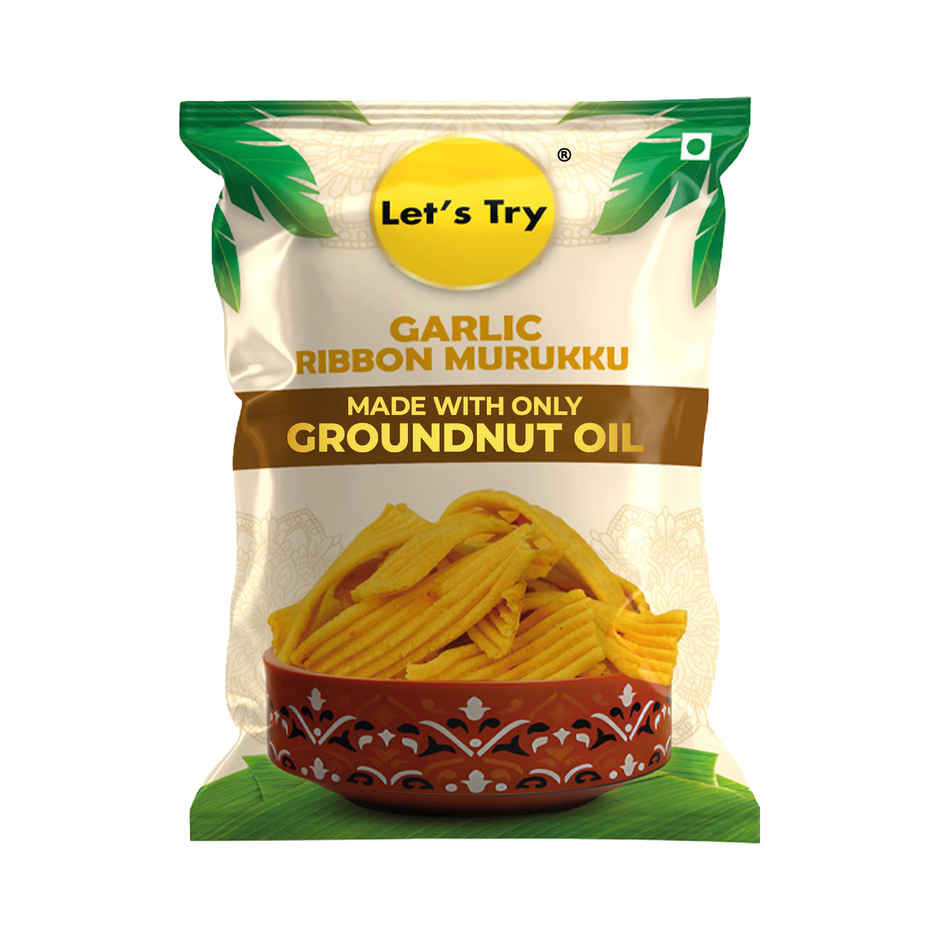 Let's Try Garlic Ribbon Murukku Combo