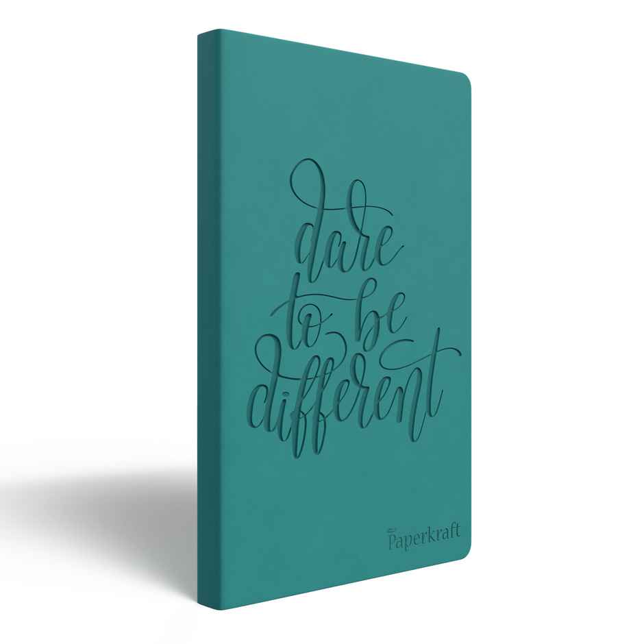 Paperkraft Unruled Debossed PU Notebook | 210 x 145 mm | 192 Pages