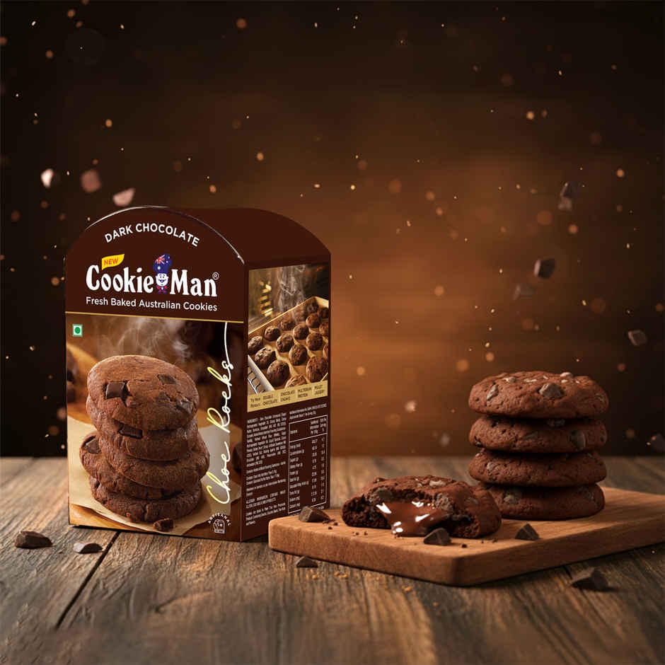 CookieMan Premium Dark Chocolate Cookies Biscuits