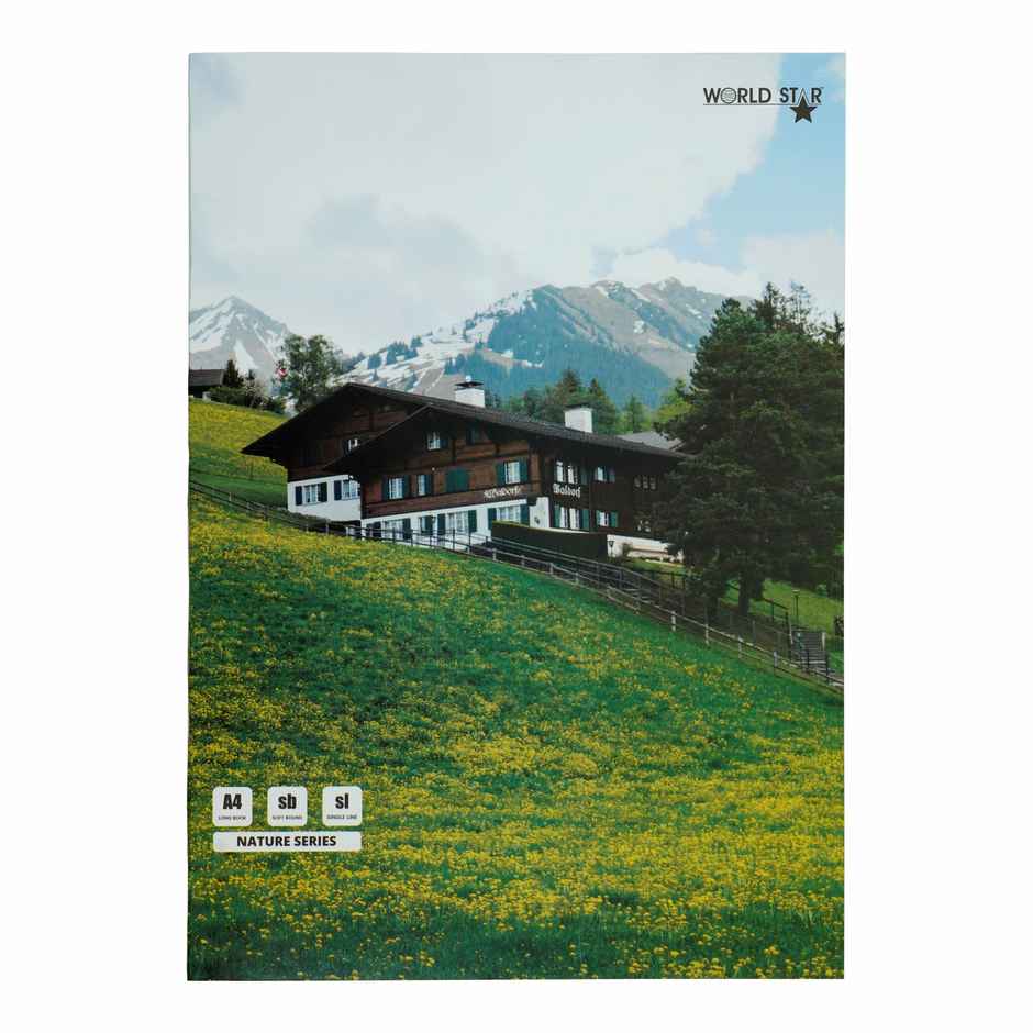 ABK A4 Long Book 21 x 29.66 Cms 360 Pages Single Pc | Assorted