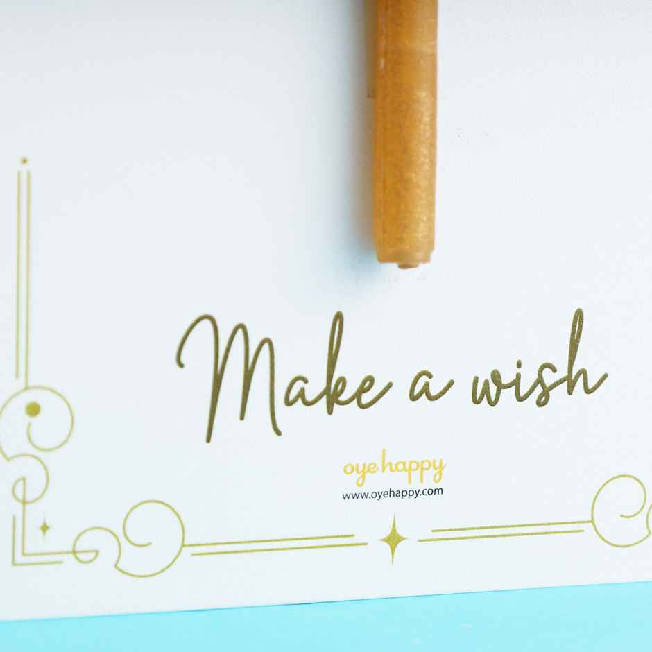 Magic Candle Card - Make a Wish | Fun Decorative