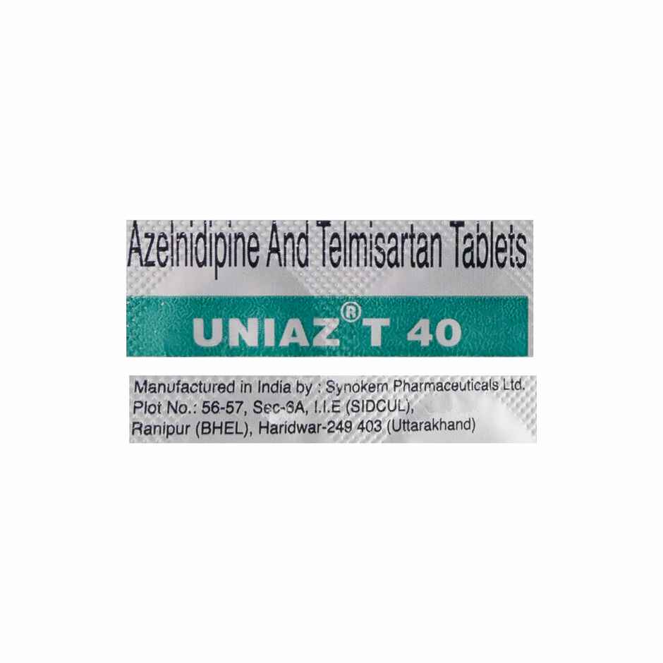 Uniaz T 40 Tablet
