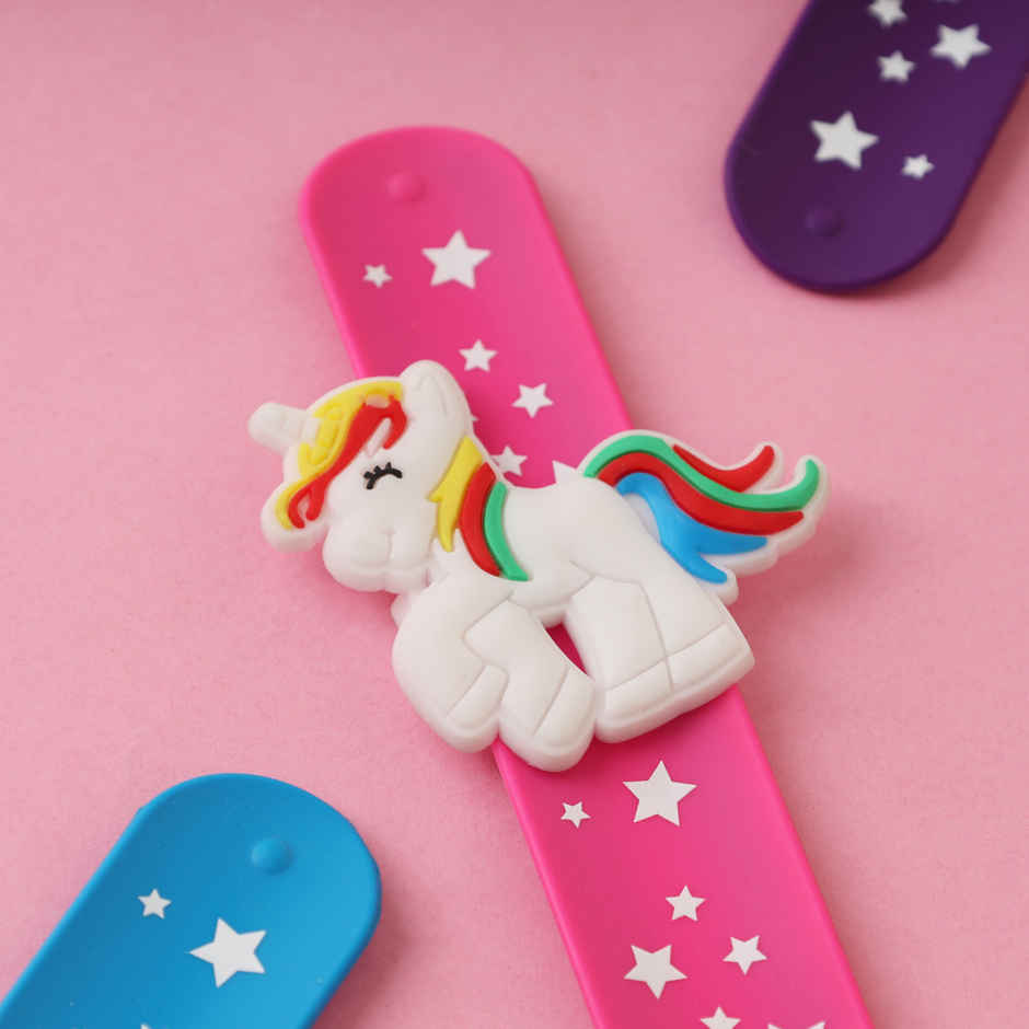 Unicorn Slap Wrist Band | Happy Mail