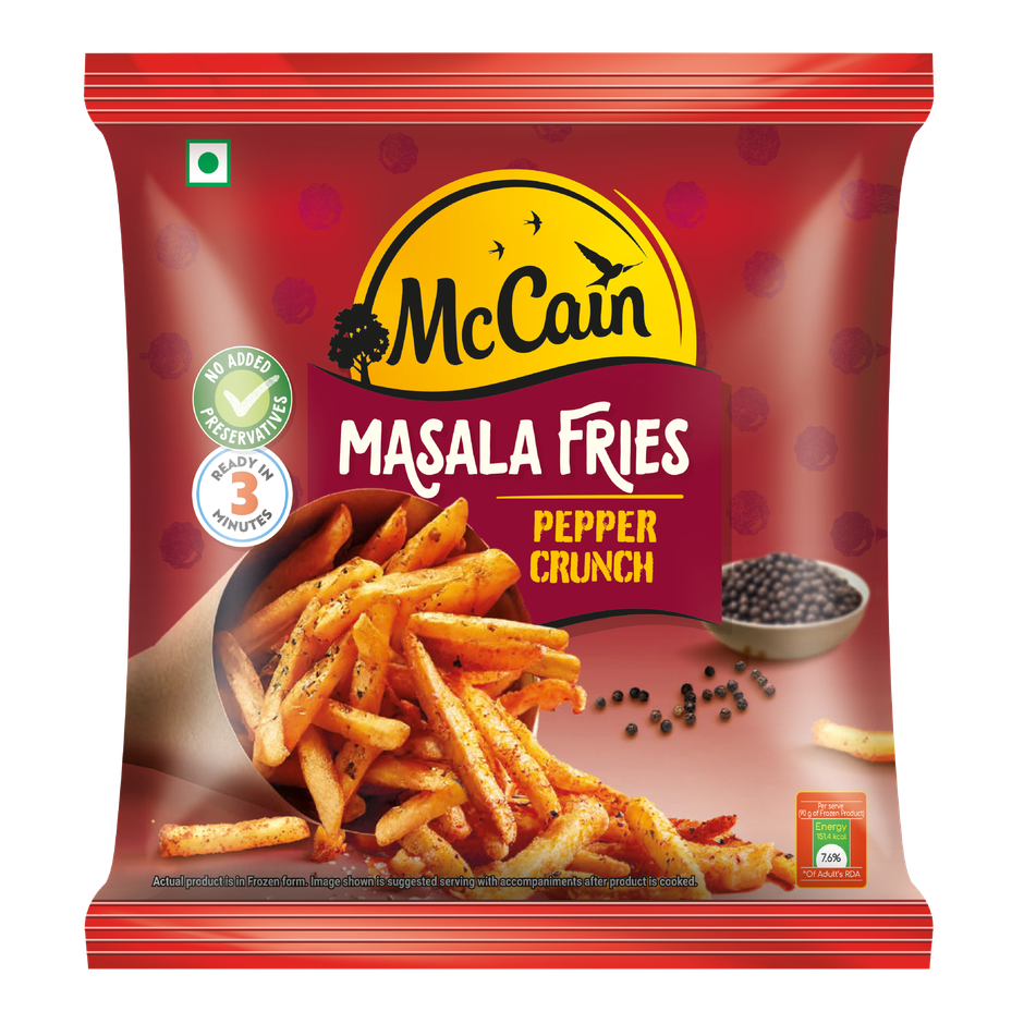 McCain French Fries Pepper Crunch | Crispy & Tasty