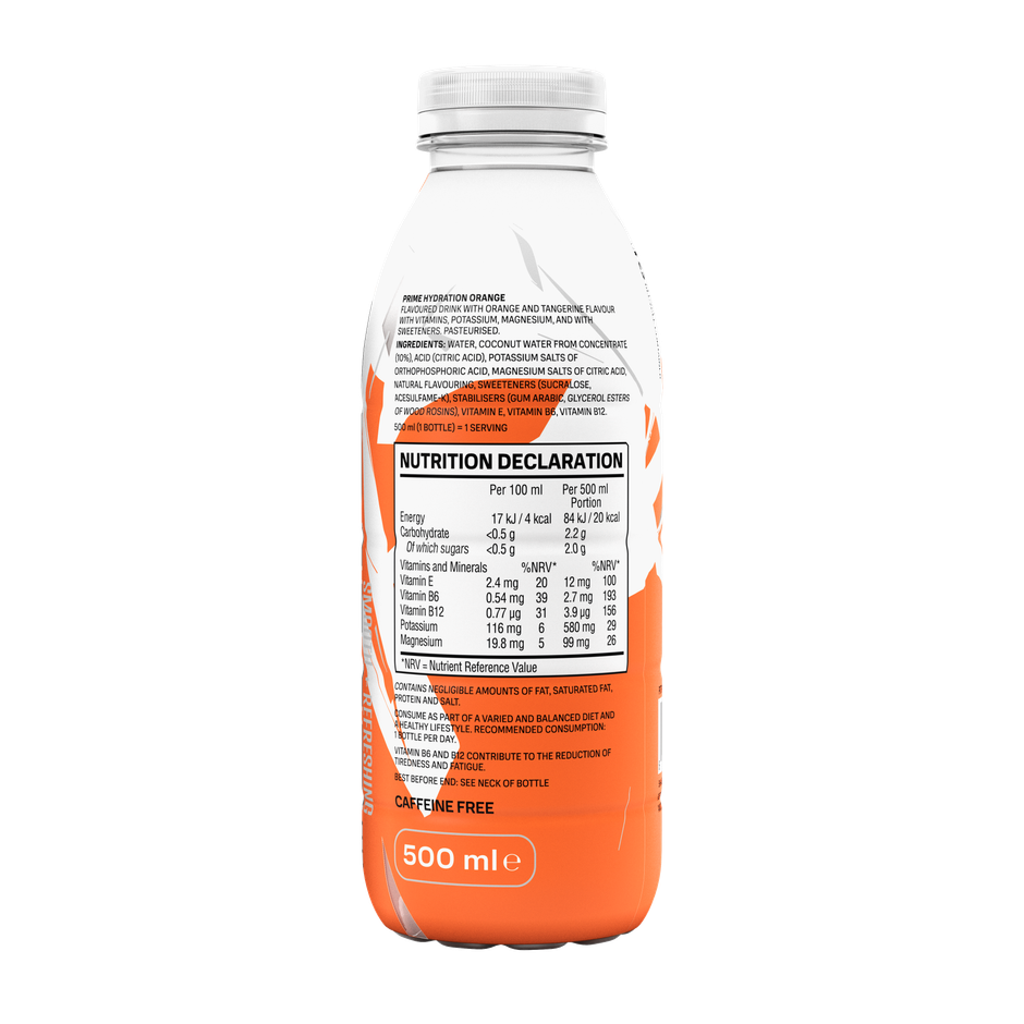 Prime Hydration Ice Orange Flavoured Drink
