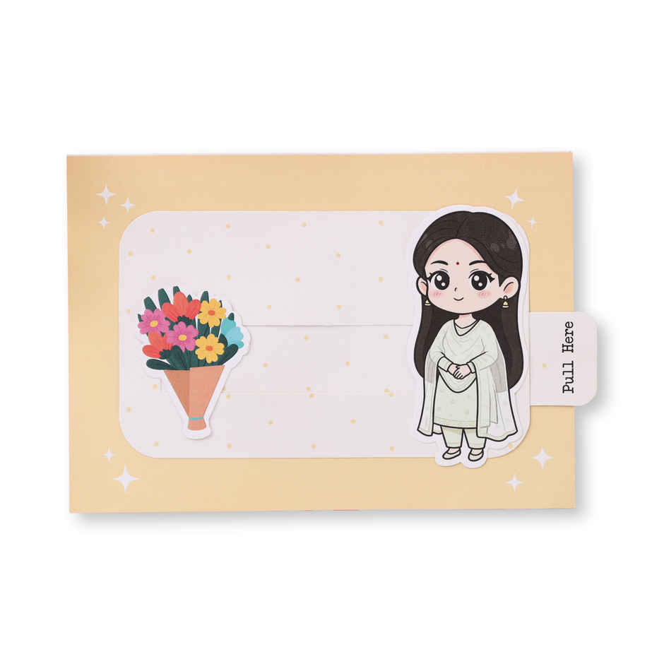 Sliding Mother's Day Greeting Card | Oye Happy