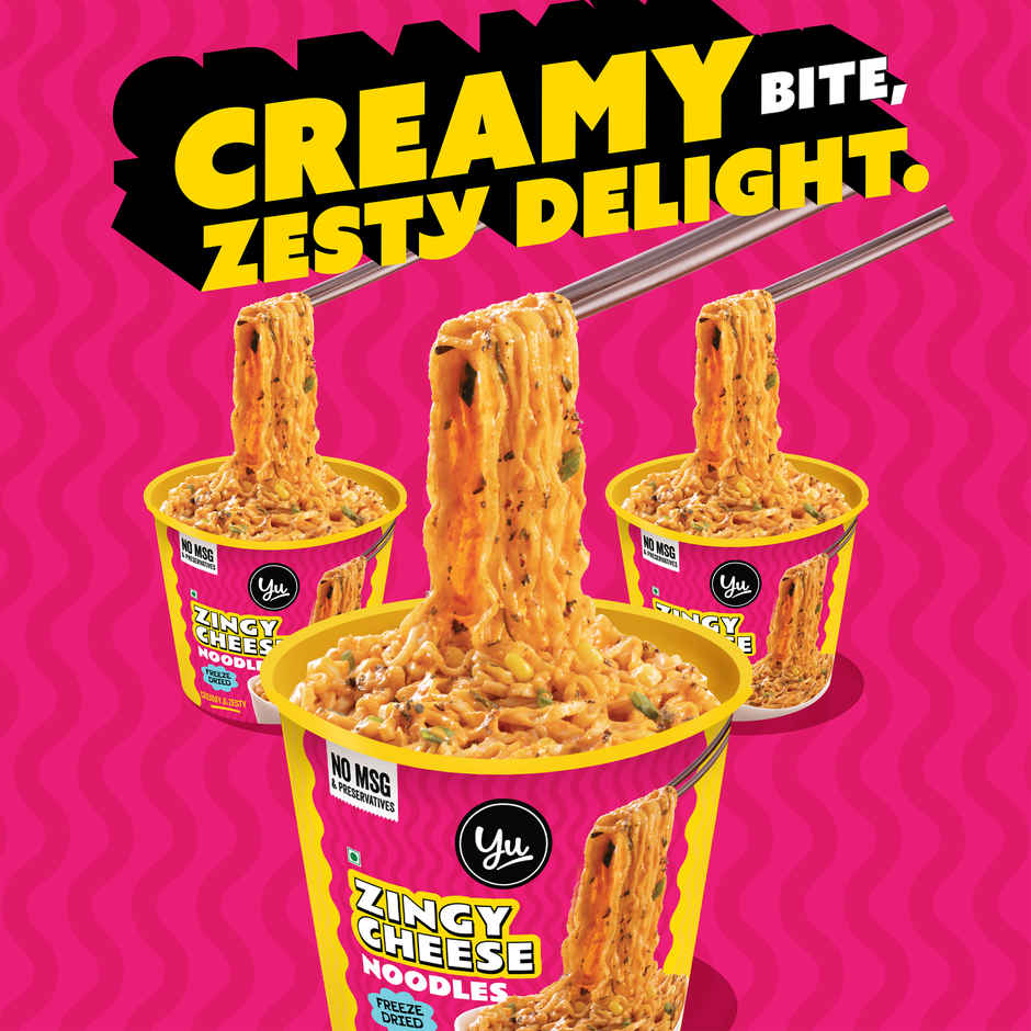 Yu Zingy Cheese Instant Cup Noodles