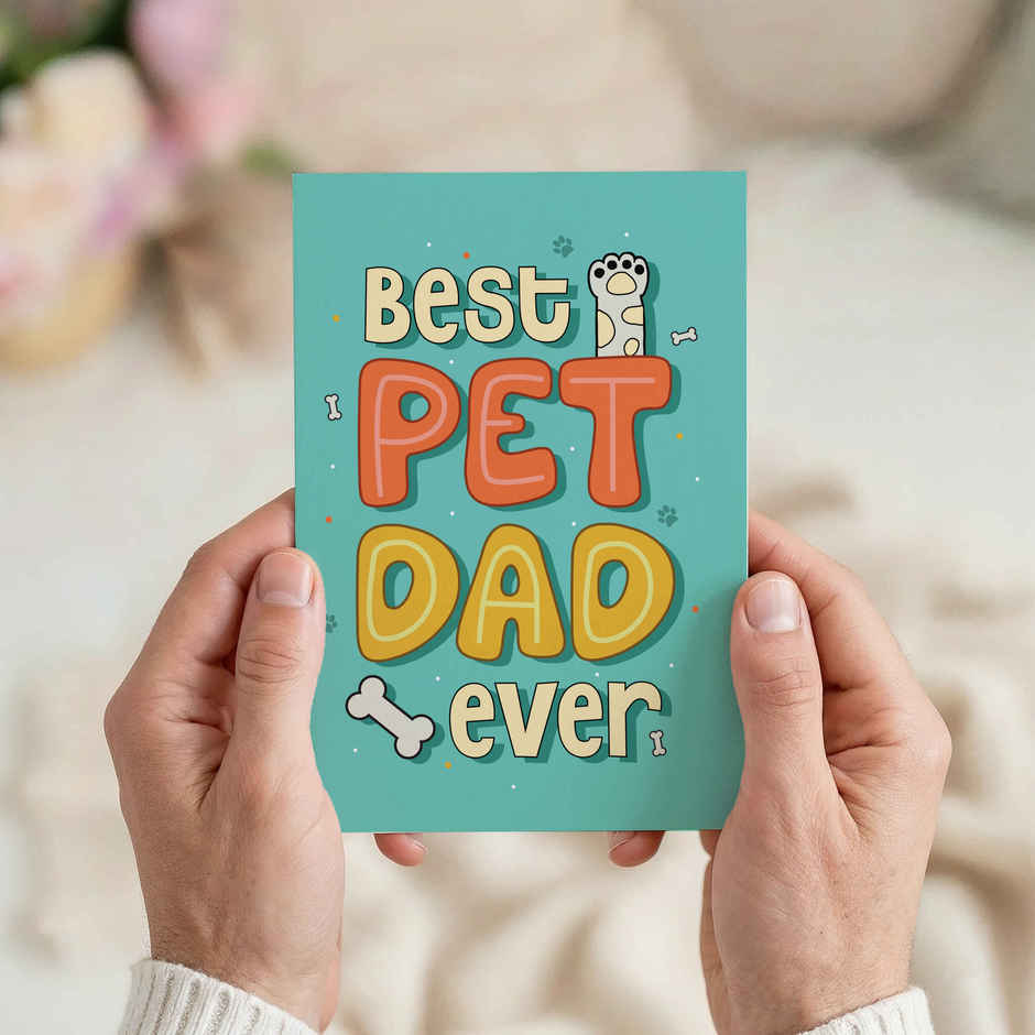 Father's Day Card for Pet Dad | Oye Happy
