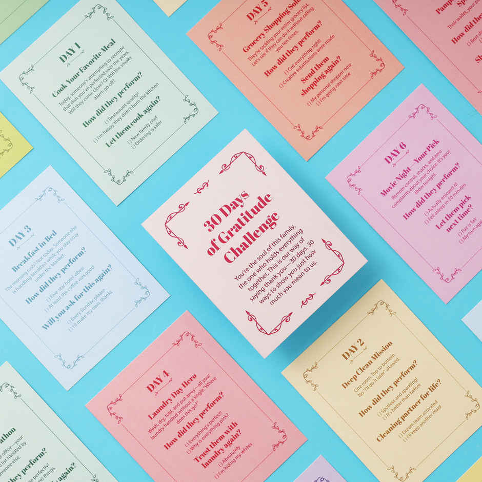 30 Days of Gratitude Challenge | Surprise the Special Woman with 30 Gestures of Kindness | Oye Happy