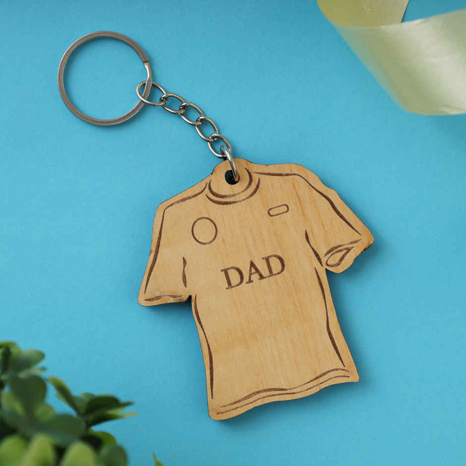 Dad T-Shirt Keychain | Oye Happy