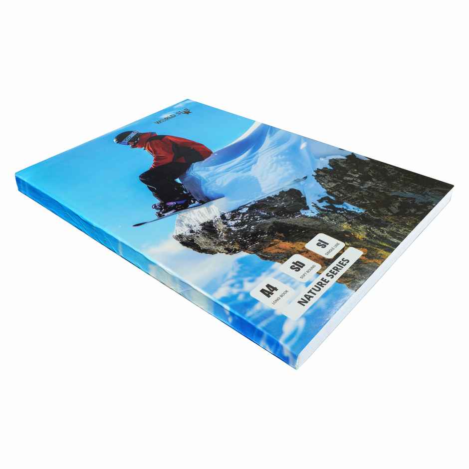 ABK A4 Long Book | 21 x 29.66 cm 360 Pages, Assorted Designs