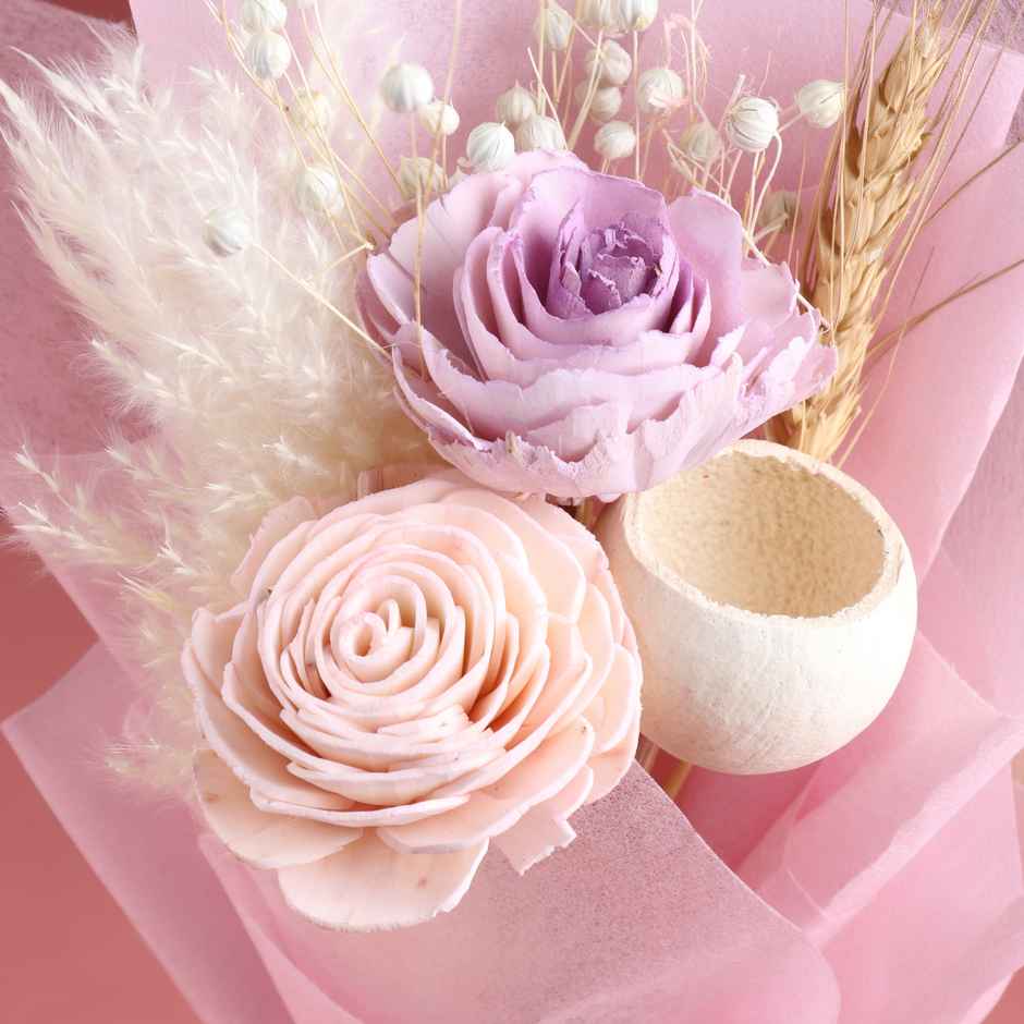 Dried Flower Floral Bunch | Flower Bouquet | FlowerAura