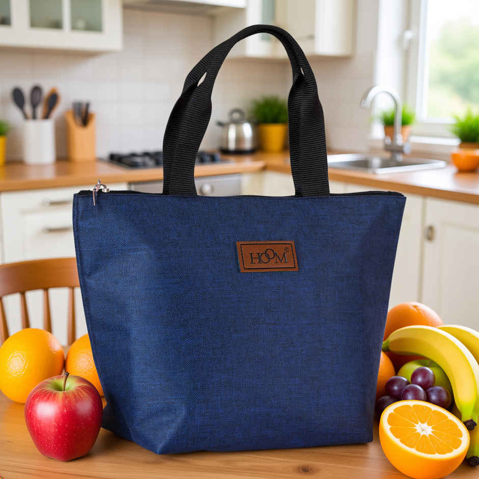 HOOM Lunch Bag with Met-PET Aluminium Insulation | Keeps Food Fresh & Warm Longer