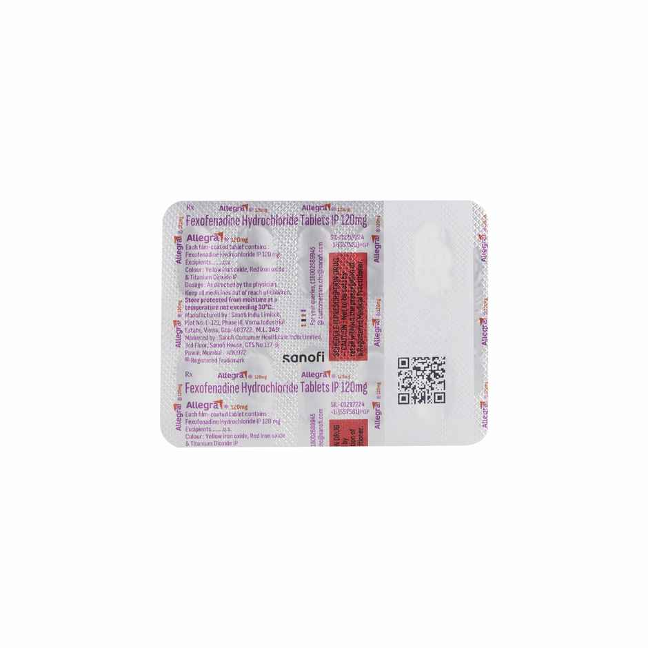 Allegra 120mg Tablet