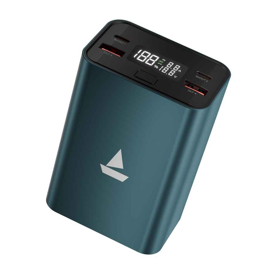 boAt Energyshroom Pb600 Powerpulse Powerbank W/ 27000 mAh Battery (Gunmetal)