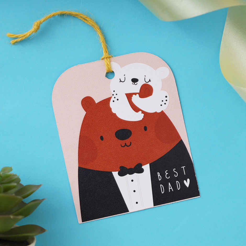 Best Dad Card Tag | Oye Happy