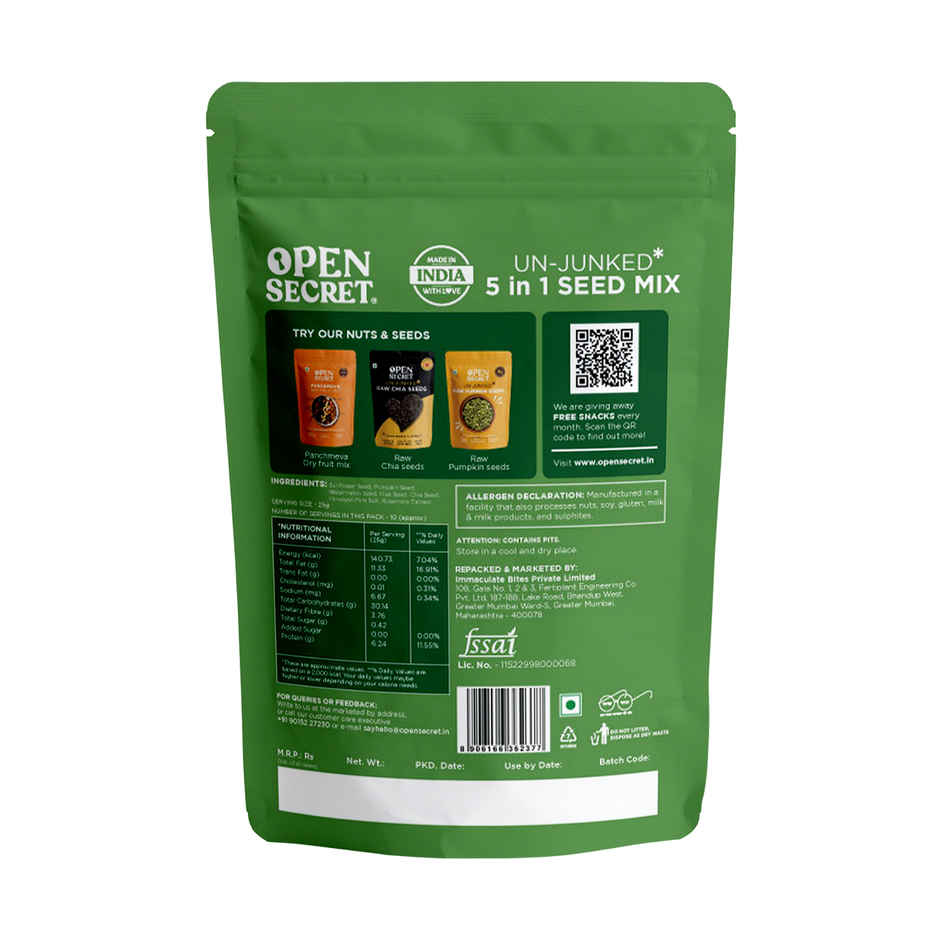 Open Secret 5 in 1 Seed Mix | Superfood Mix