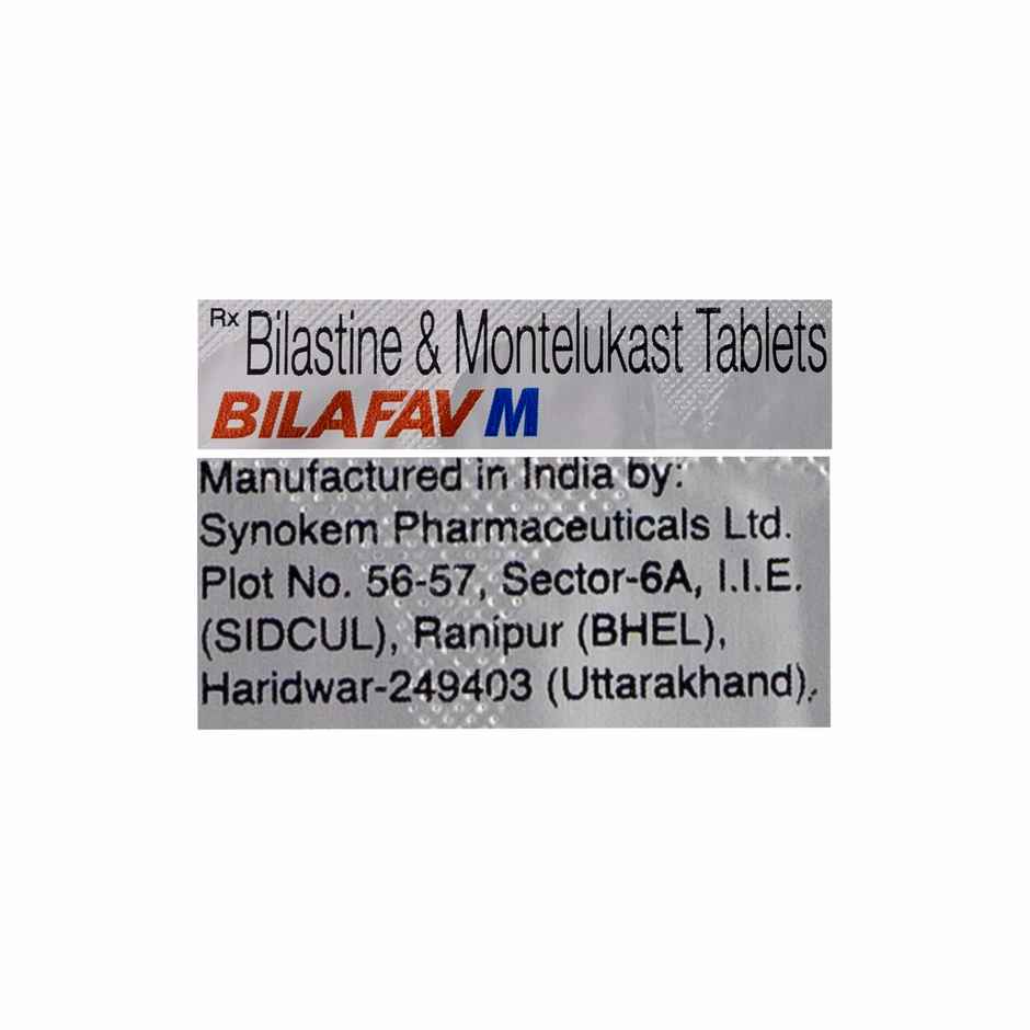 Bilafav M Tablet
