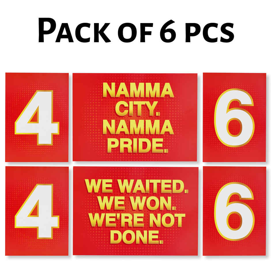 4-6 Posters | Red | Propcon