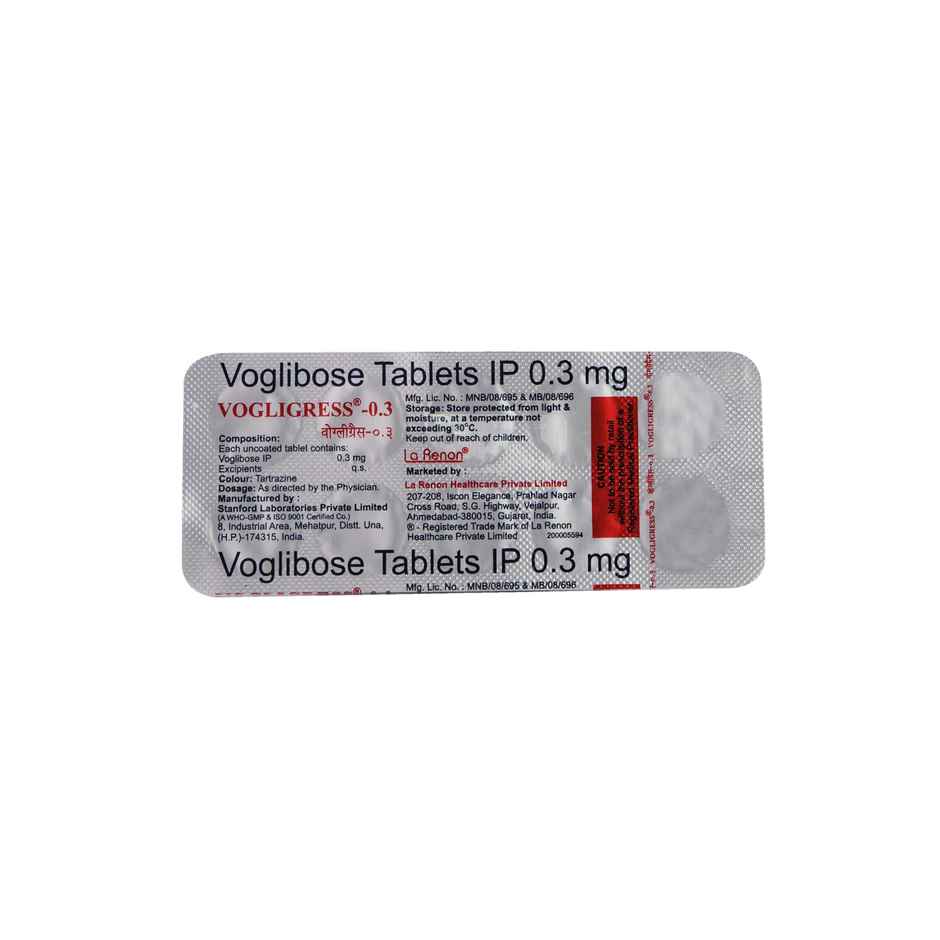 Vogligress-0.3 Tablet