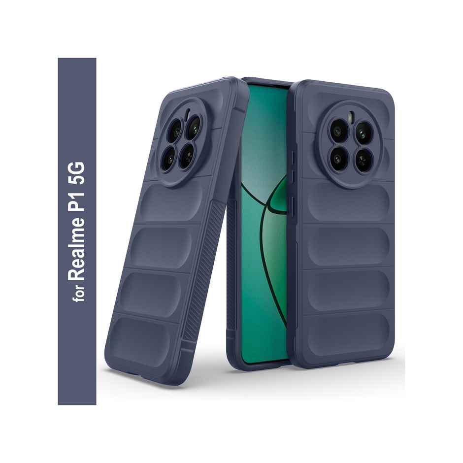 Zapcase Back Cover for Realme P1 5G | Magic-Sapphire