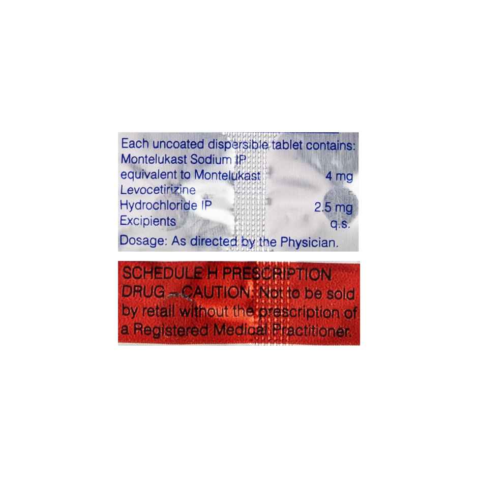 Montek LC Kid Dispersible Tablet