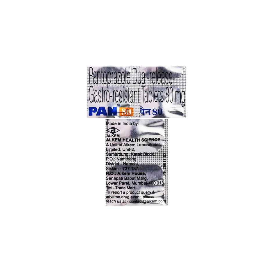PAN 80 Tablet