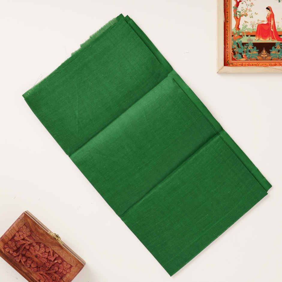 Green Blouse Piece | Pooja Cloth | Griha Mandir