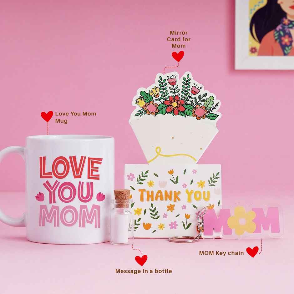 Choco Lava Cake + Love You Mom Mug Hamper