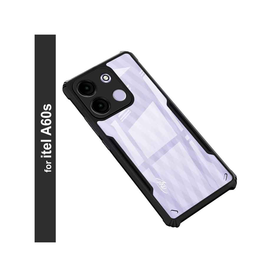 Zapcase Back Cover for itel A60s | Matte-Black