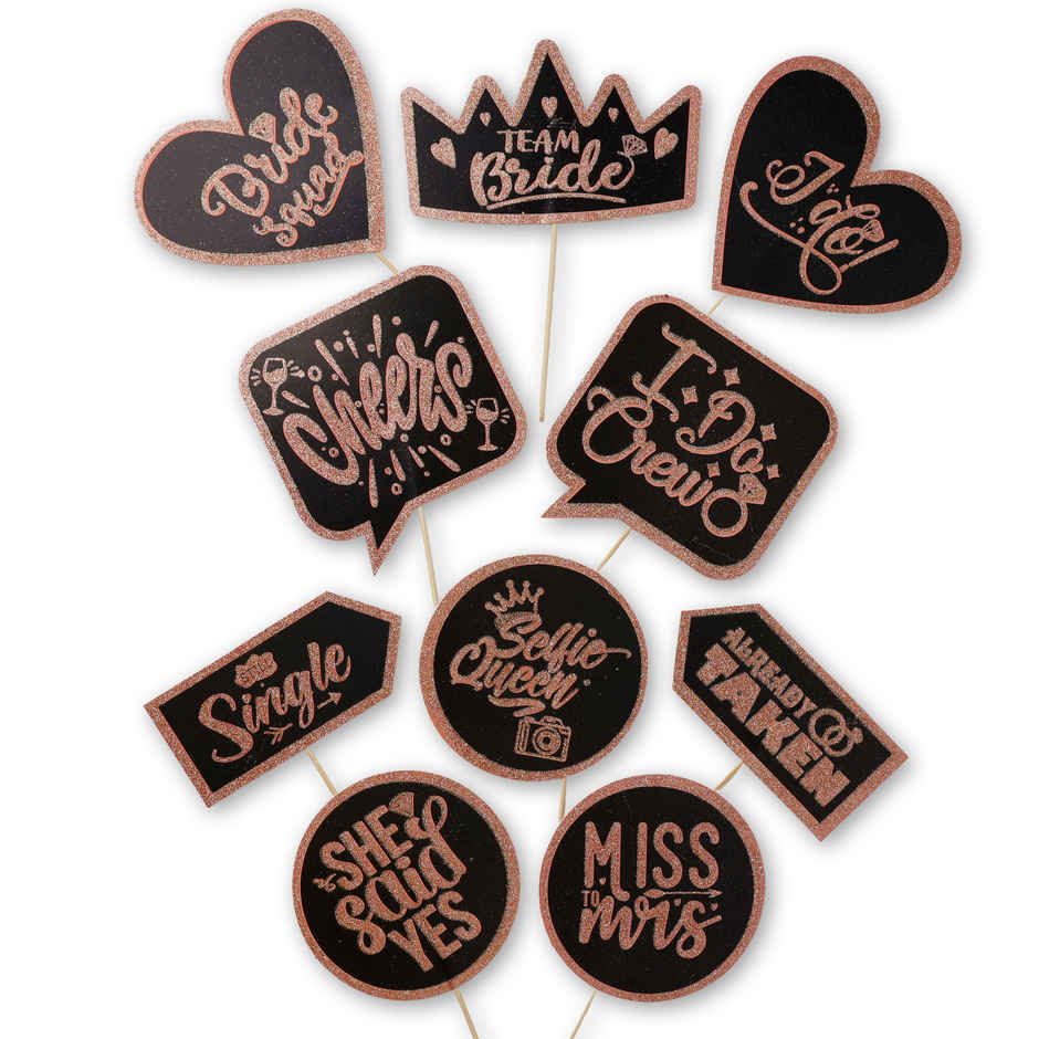 Bride to Be Photobooth Props | Propcon