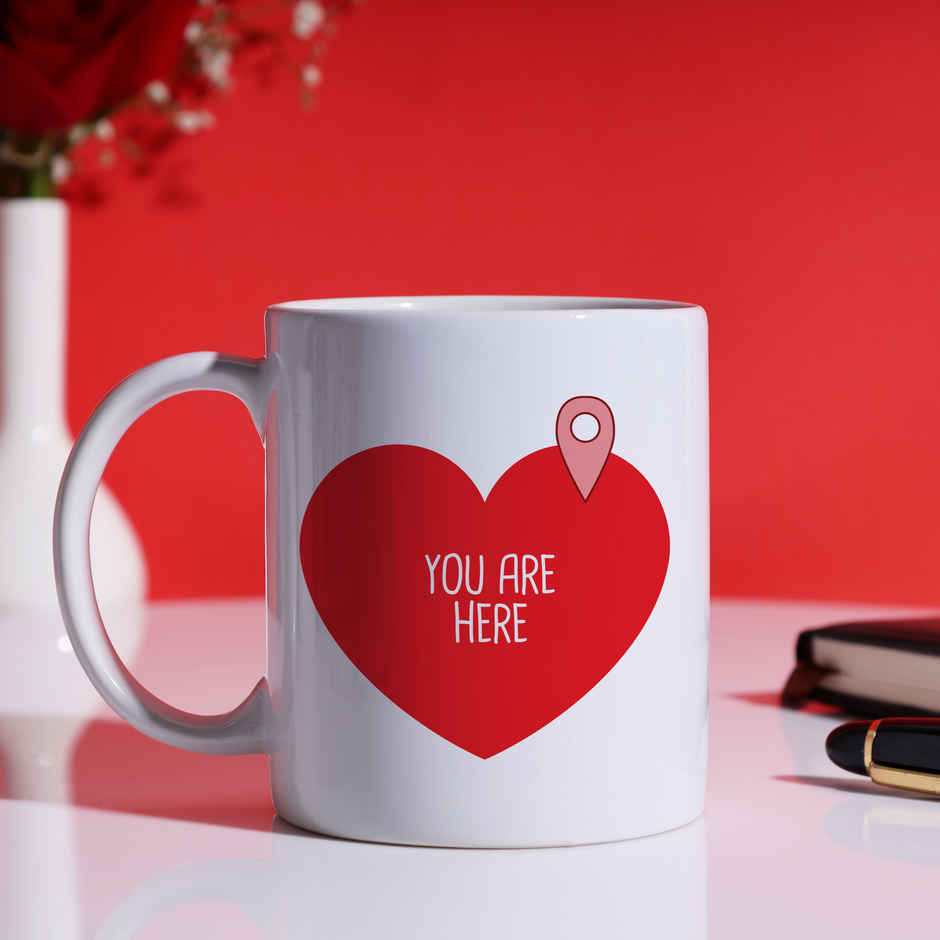 You Are in My Heart Mug | Oye Happy