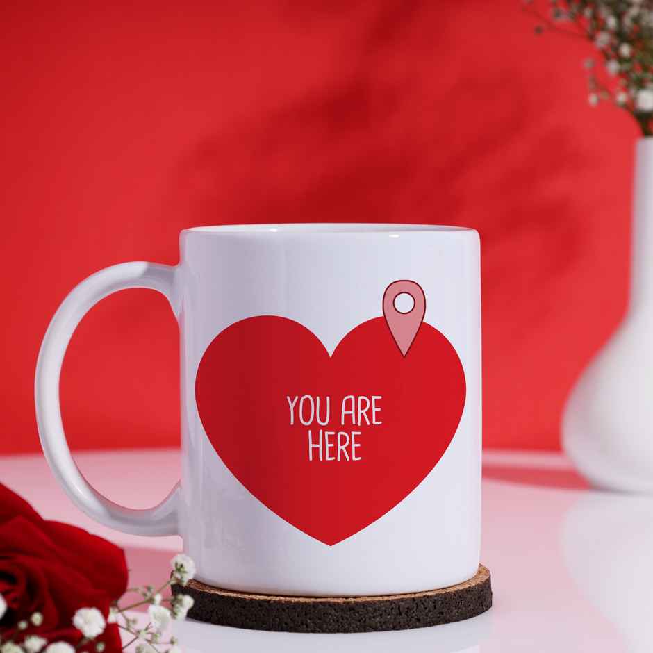 You Are in My Heart Mug | Oye Happy