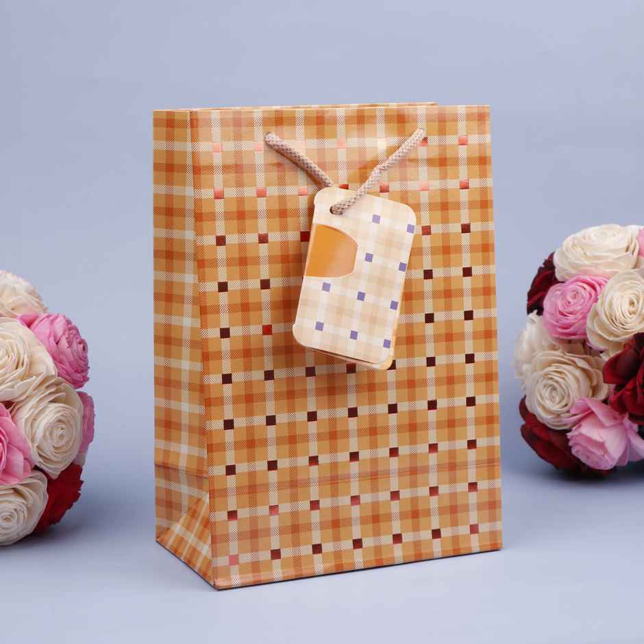 Archies Cubical Print Gifting Bag Medium Pack of 2