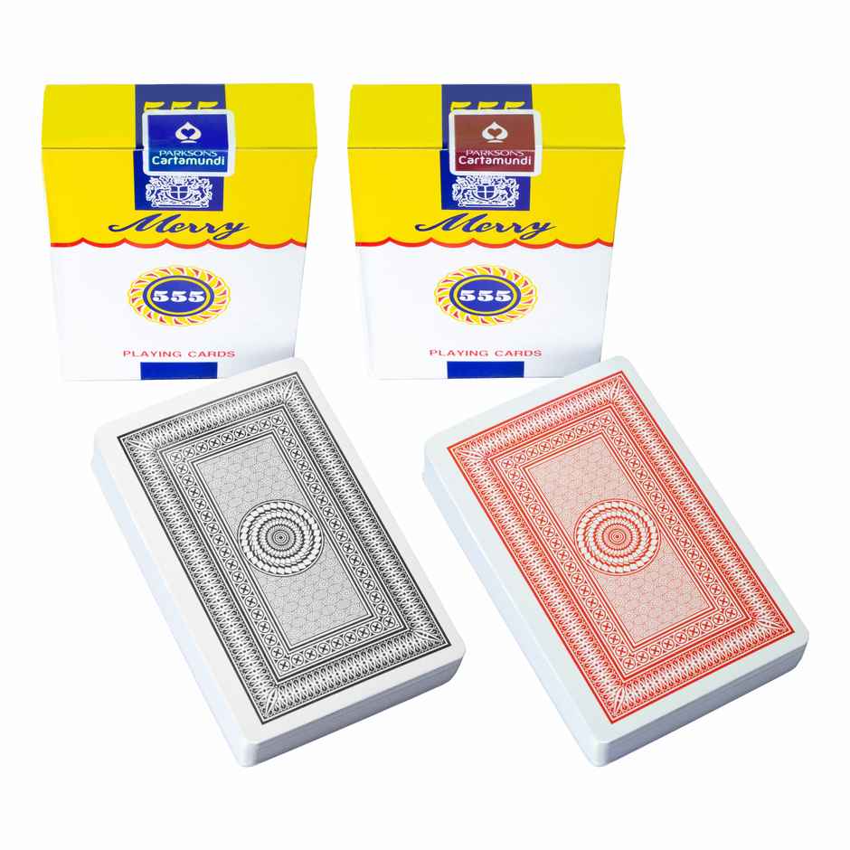 Parksons Cartamundi Merry 555 Playing Cards