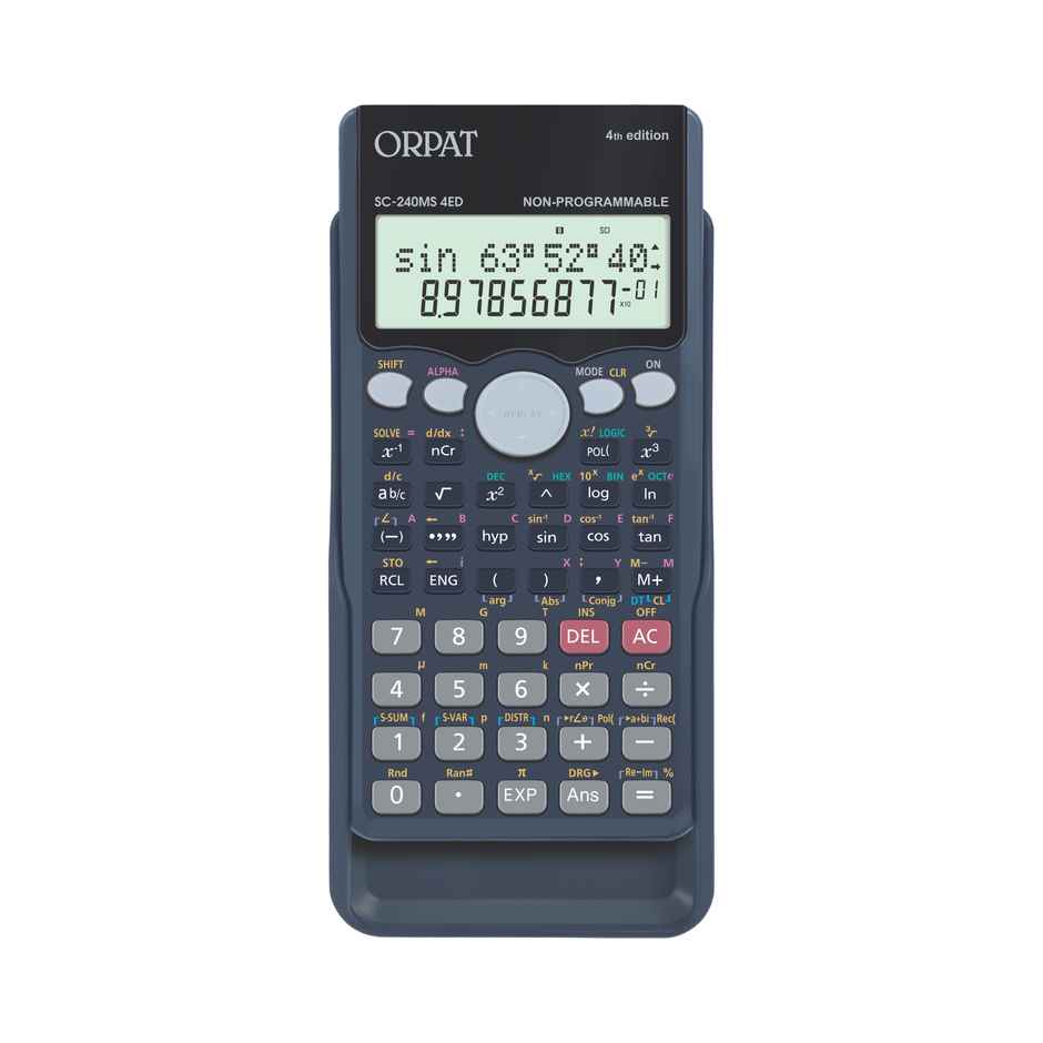 Orpat Scientific Calculator SC-240 MS 4 ED