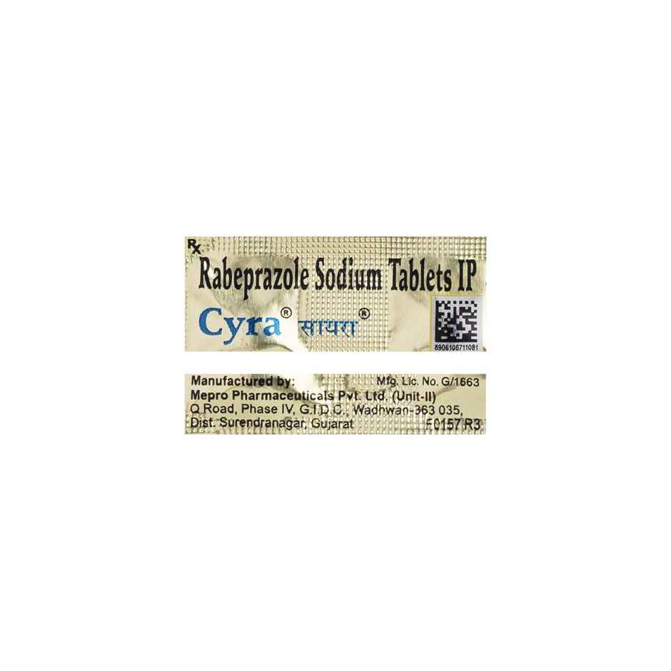 Cyra 20mg Tablet
