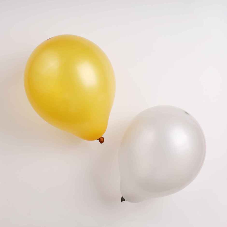 Gold Silver Balloons | Birthday Decoration Party Pack
