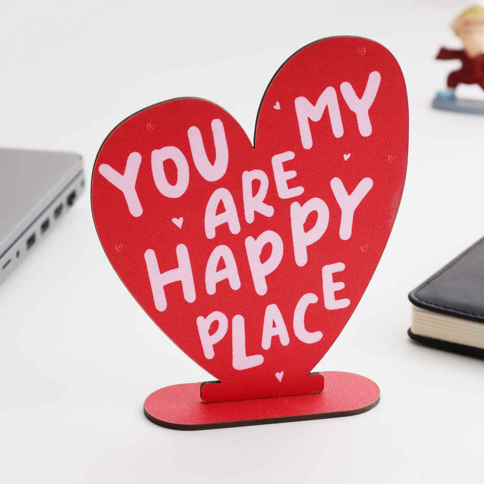You're My Happy Place Tabletop Decorative Showpiece | Oye Happy