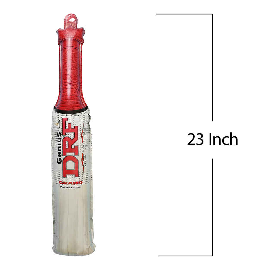 Cricket Bat Foil Balloon Bat Shaped Balloon for Cricket Match Party Decor | Propcon