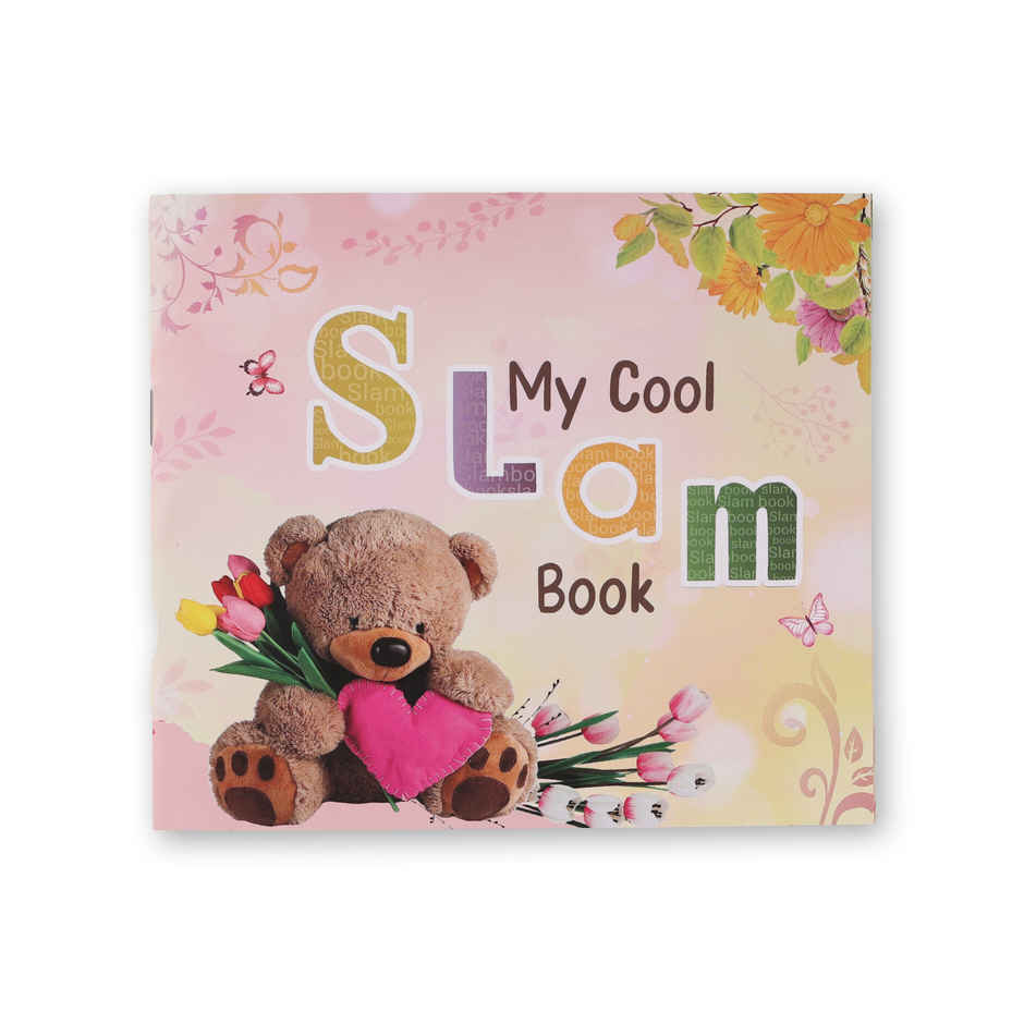 Vintage Teddy Bear Slam Book for Friends | Oye Happy